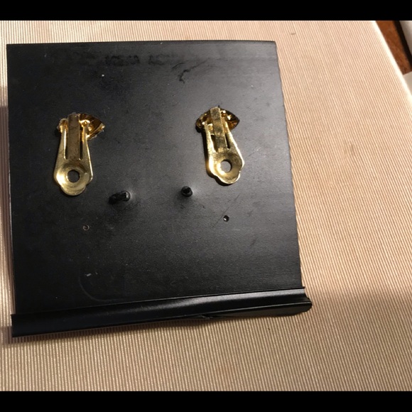 vintage clip on earrings new fedra ll new york - Picture 5 of 5